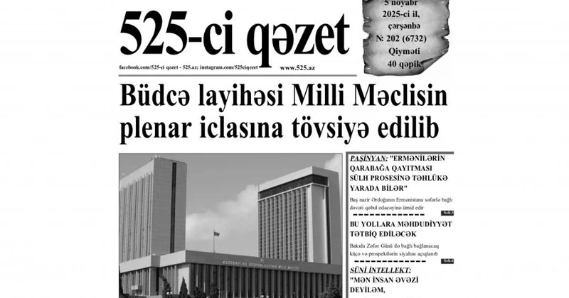 “”in 5 noyabr sayında nələr var? ANONS