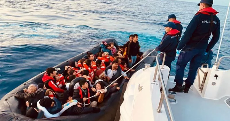 Türkiyədə dənizdə 28 qanunsuz miqrant tutulub Aralarında azyaşlılar da var