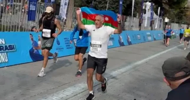 Ağbaba köhləni İstanbul marafonunda