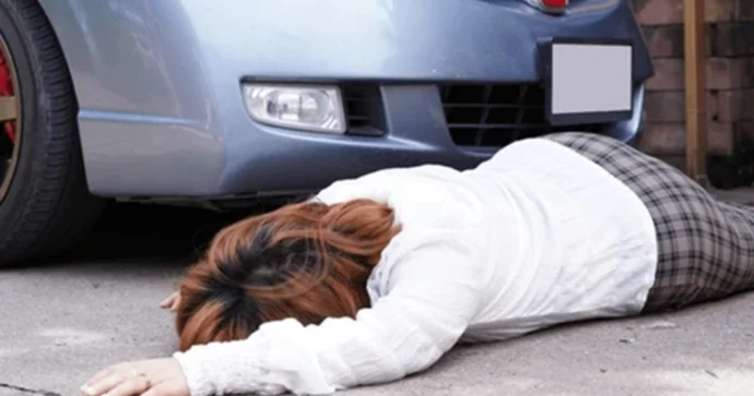 Gəncədə qadını maşın vurdu