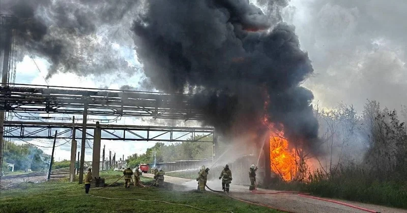 Украина атаковала дронами нефтехимический завод в Башкортостане Minval Politika