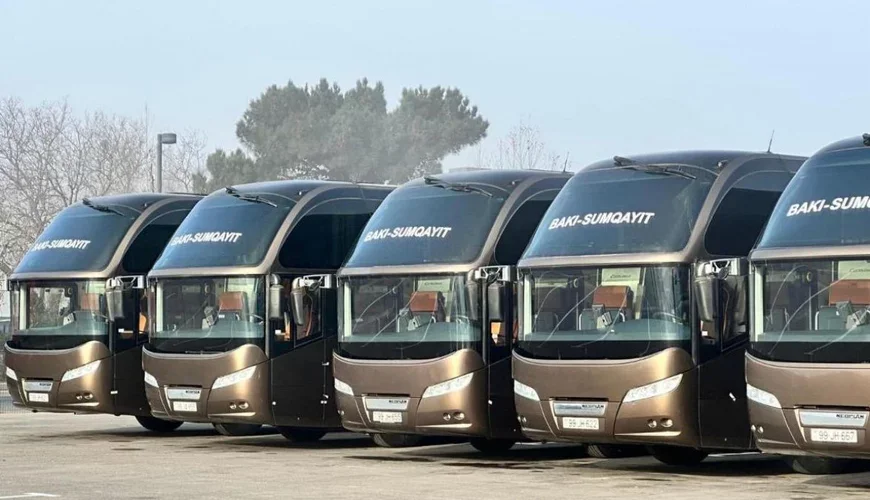 Sumqayıtda yaşayanlara ŞAD XƏBƏR Bu avtobuslar...