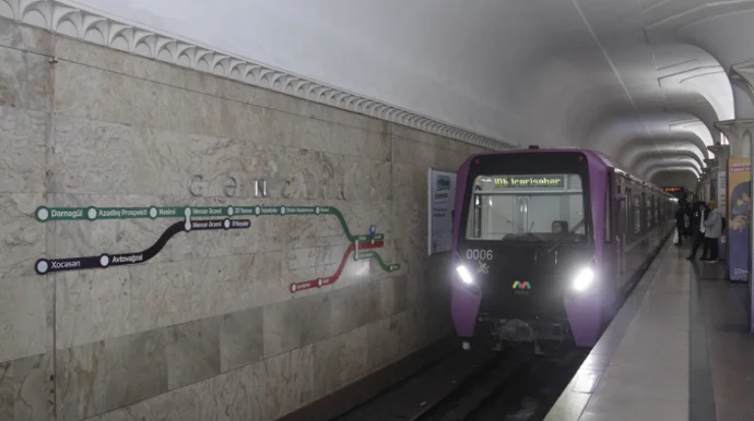 Bakı metrosunda 10 dəqiqəlik İNTERVAL YENİLƏNİB