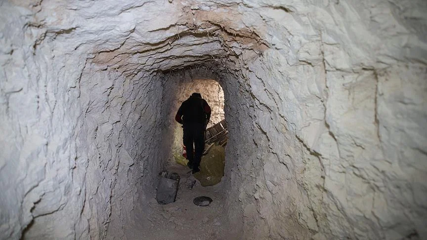 ASO ələ keçirdi: PKKnın 10 kmlik tunel şəbəkəsi... Fotolar