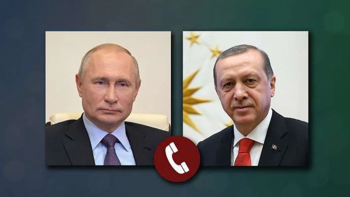 Ərdoğanla Putin arasında telefon danışığı olub