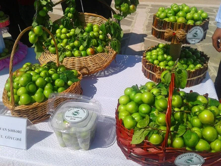 Bakıda fantastik qiymətə alça satılır