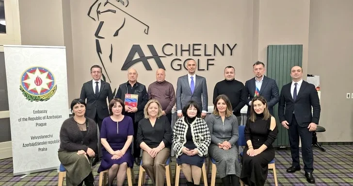 Посольство Азербайджана организовало встречу с соотечественниками в Чехии