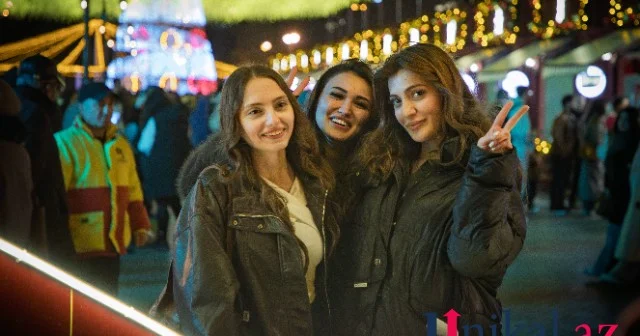 Bayram ab havalı Bakı... FOTOLAR