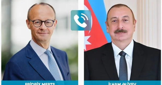 Almaniyanın Kansleri Prezident İlham Əliyevə zəng edib Nələr müzakirə olunub?