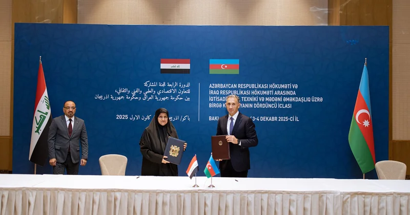 В Баку состоялось 4 е заседание Совместной комиссии между правительствами Азербайджана и Ирака (ФОТО)