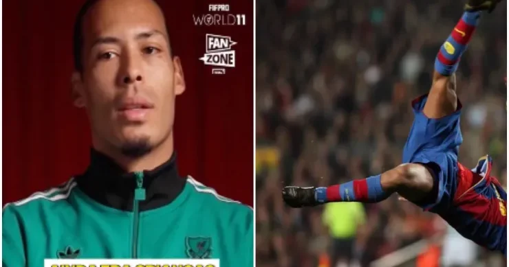 Van Deykin sevimli futbolçusunun kim olduğuna inanmayacaqsınız