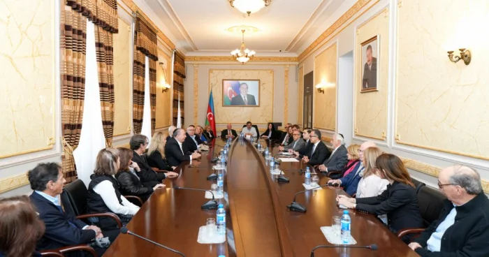 DQİDK sədri ABŞ nümayəndə heyəti ilə görüşüb FOTO