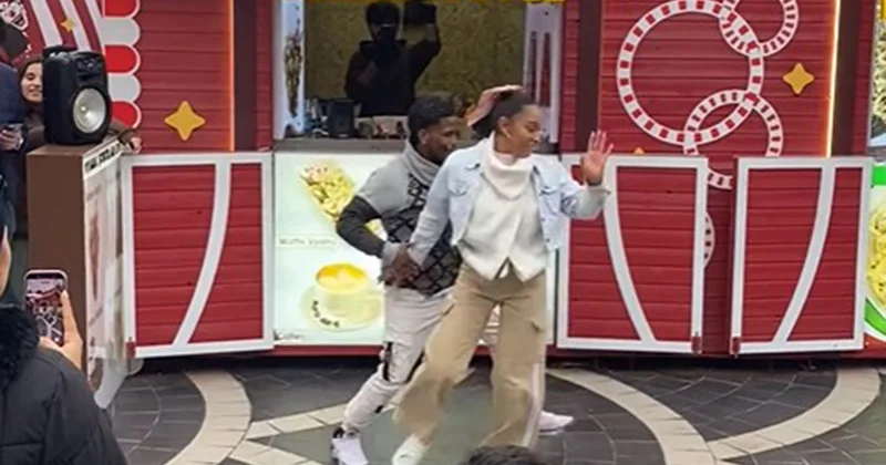 Bakıda turistlərin rəqsi gündəm oldu Video