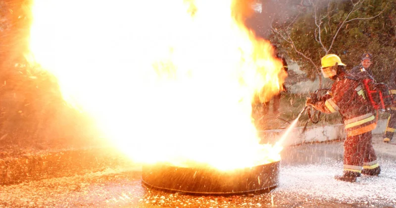 FHN in Dövlət Yanğından Mühafizə Xidmətində müsabiqə keçirilib FOTO
