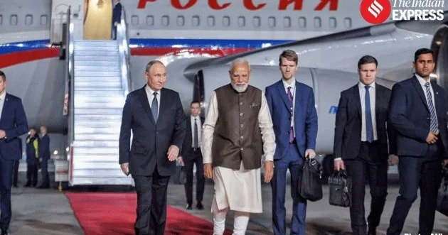 Putin Dehlidə belə qarşılandı FOTOLAR