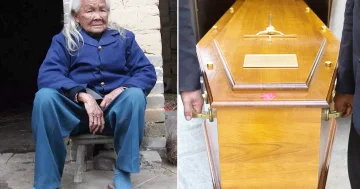 Çində təqaüdçü altı gündən sonra dirildi...