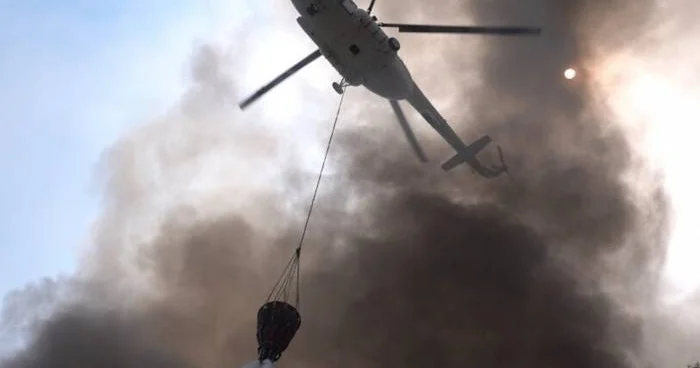 Вертолеты МЧС тушат пожары в Лачыне и Кяльбаджаре Minval Politika