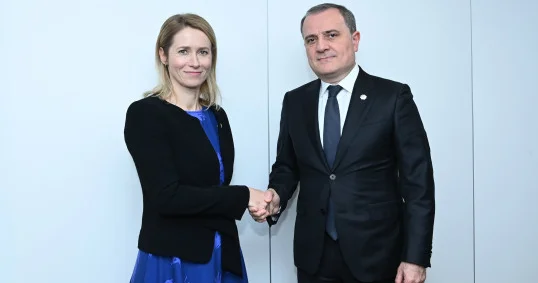 Глава МИД Азербайджана встретился с Верховным представителем ЕС