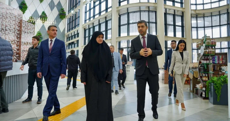 İraqın rabitə naziri Hayam əl Yasiri Bakıya səfər edib