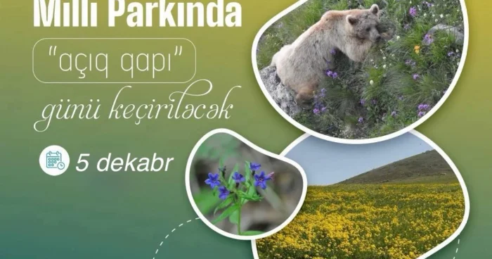 Altıağac Milli Parkında “açıq qapı” günü keçiriləcək