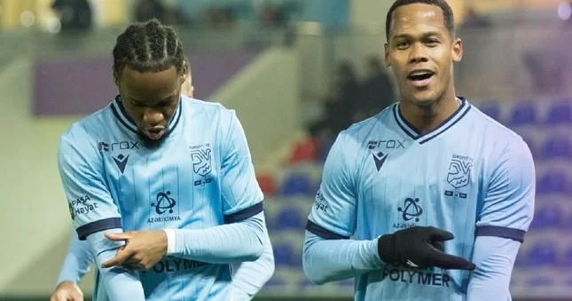 Sumqayıt 1/4 finala belə adladı Video