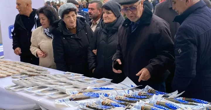 Balıq və dəniz məhsulları sənaye şirkəti AzProduct Balıq Festivalında FOTOLAR