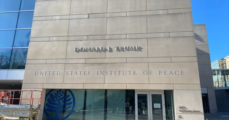 Госдеп США переименовал Институт мира в честь Трампа Minval Politika