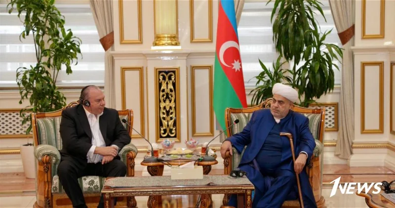 Аллахшукюр Пашазаде встретился с президентом и учредителем Фонда этнического взаимопонимания США ФОТО