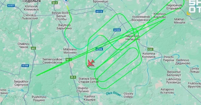 Təyyarə təcili enişdən əvvəl havada belə dövrə vurub VİDEO