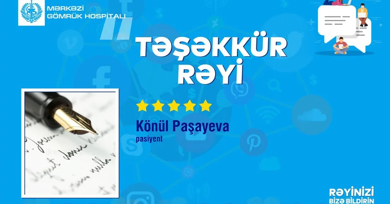 Meyit donordan böyrək köçürülmüş pasiyent Könül Paşayevanın təşəkkür rəyi