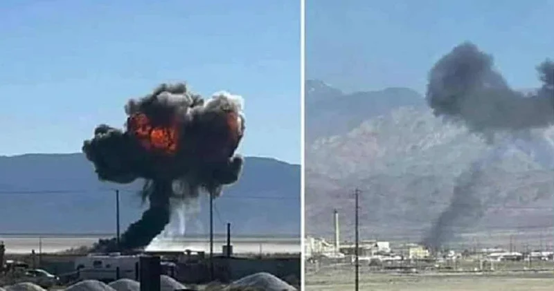 F 16 qəzaya uğradı: Pilot sağ qaldı