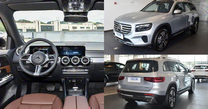 Çin istehsalı olan Mercedes GLB: 4X4 süz, 1,3 litrlik mühərriklə FOTO