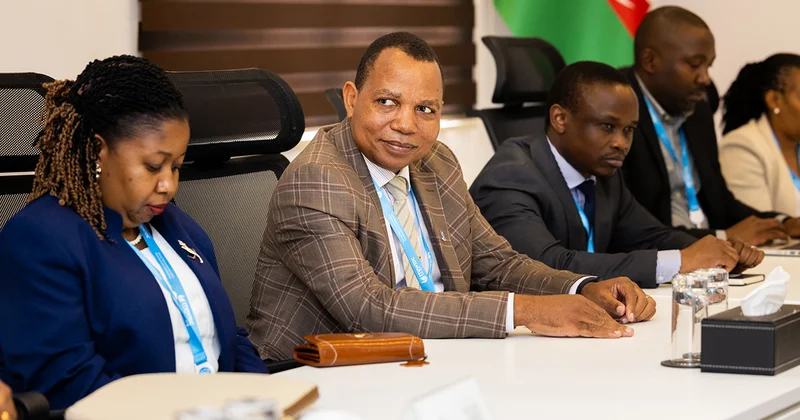 İRİA Afrika ölkələrinin nümayəndə heyətləri ilə görüş keçirdi Fotolar