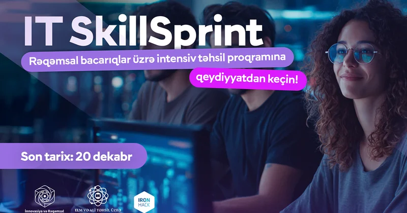 Rəqəmsal bacarıqlar üzrə beynəlxalq təhsil proqramına start verilir