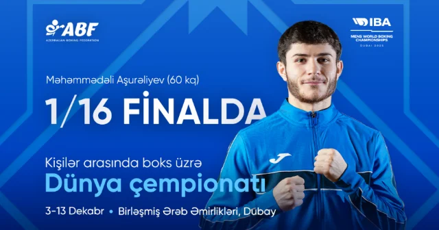 Boksçumuz dünya çempionatına qələbə ilə başladı