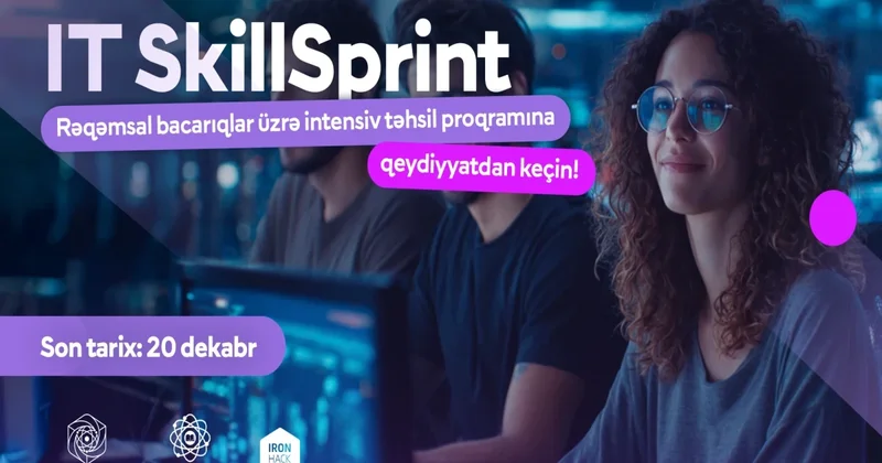 В вузах Азербайджана открыта регистрация на международную программу IT SkillSprint