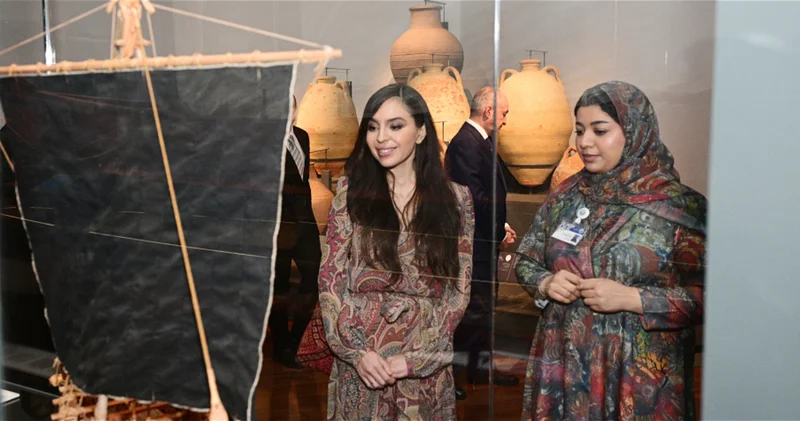 Вице президент Фонда Гейдара Алиева Лейла Алиева посетила Национальный музей Омана и рынок Матрах в Маскате ФОТО