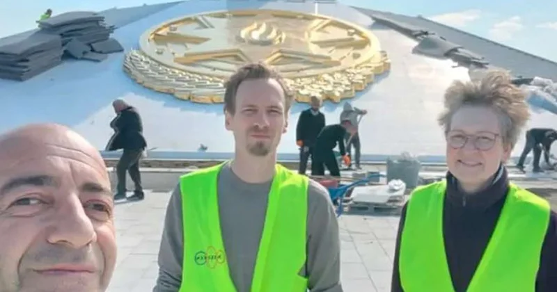 Bayraq Meydanının məşhurlaşdırdığı almaniyalı ustalar FOTOLAR