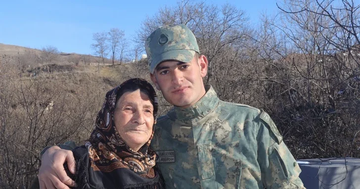 Первый демобилизованный солдат вернулся в село Шушакенд