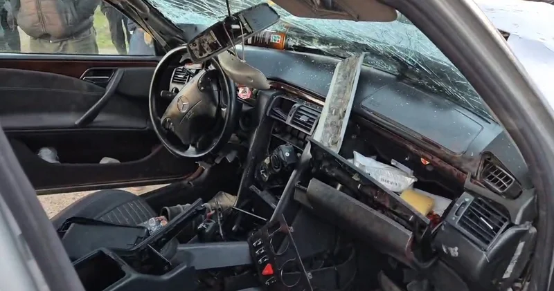 Salyanda AĞIR QƏZA: 2 ölü, 4 yaralı var VİDEO