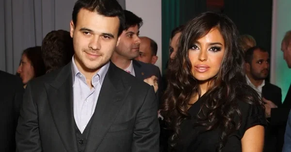 Leyla Əliyeva ilə Emin Ağalarov əkizlərinə ad günü keçirdi (FOTO)