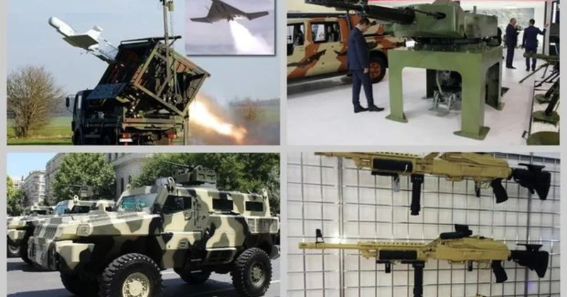 Azərbaycan 20 ölkəyə hərbi məhsul satır