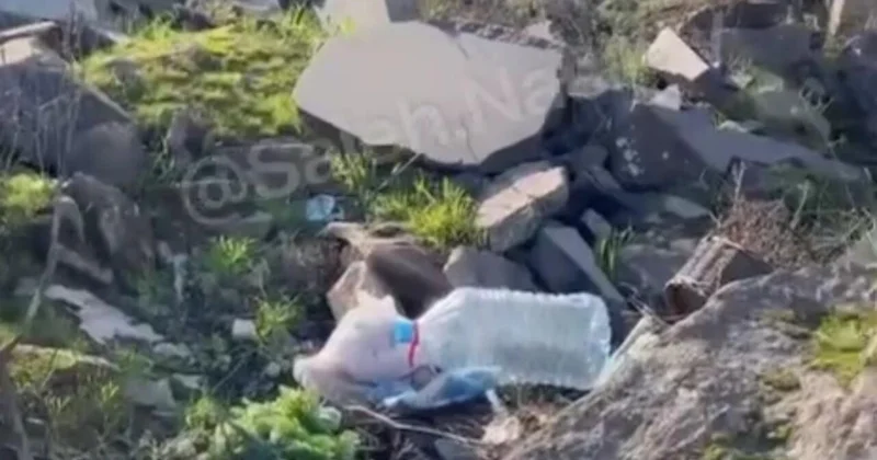 Xırdalan qəbiristanlığında sex açıblar Ərazi baxımsız vəziyyətə salınıb VİDEO