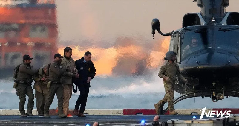 CNN: вертолет с Мадуро приземлился у здания суда в Нью Йорке