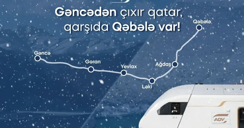 АЖД запускает новый рейс ФОТО