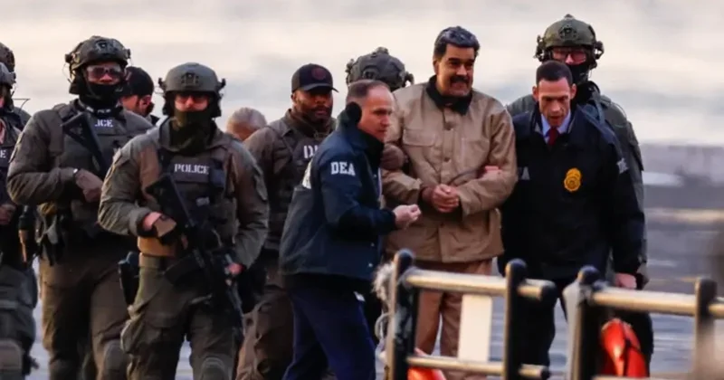 Мадуро и его супруга доставлены в федеральный суд Нью Йорка