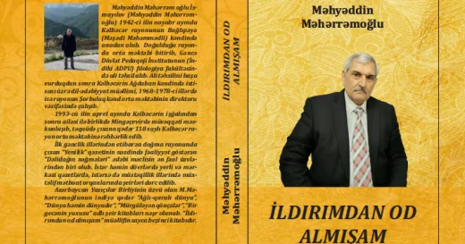 Məhyəddin Məhərrəmoğlunun növbəti şeirlər kitabı nəşr edilib