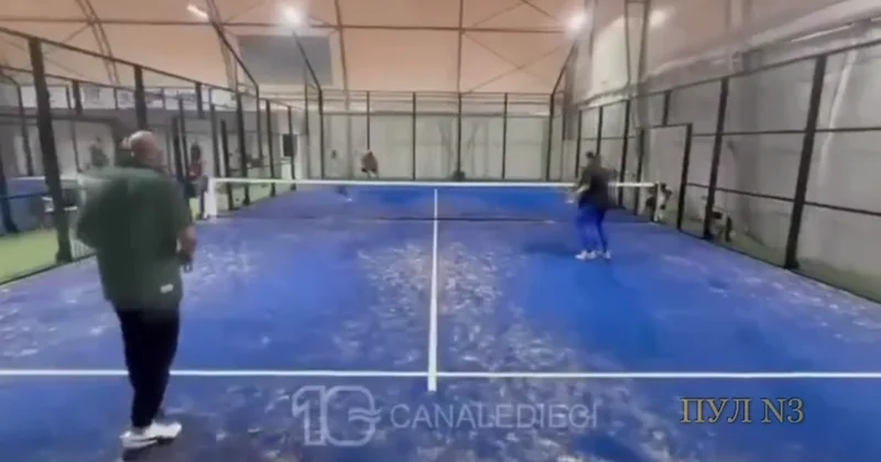 Торнадо сдул теннисный корт в Италии ВИДЕО