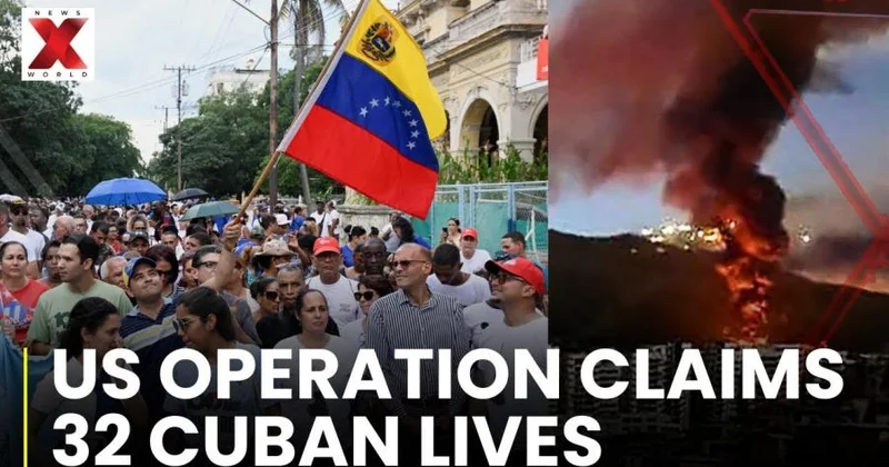 ABŞ əməliyyatında 32 kubalı həlak oldu Kubada iki günlük matəm elan olundu