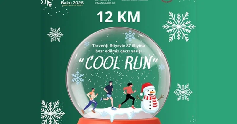 Bakıda 12 km məsafəyə qaçış yarışı təşkil olunacaq